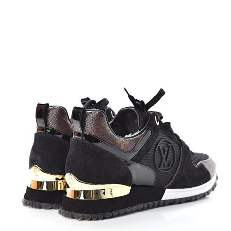 black suede louis vuitton shoes|louis vuitton running away sneakers.